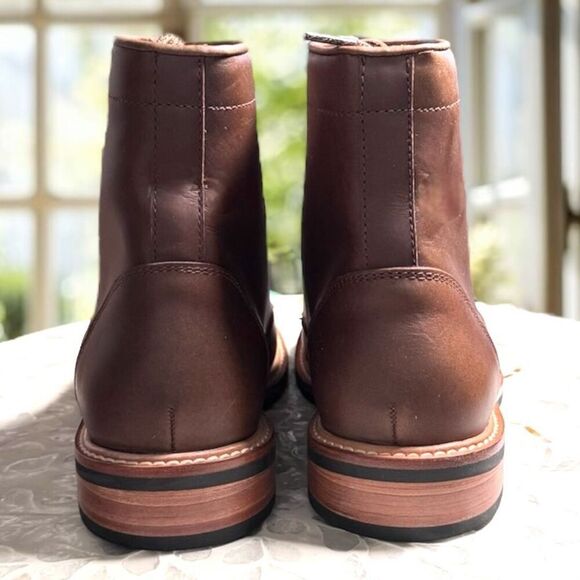 Nisolo Anthropologie Amalia All-Weather Lace Up Boot NEW - Picture 7 of 9